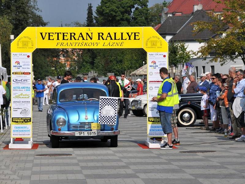 Veteran rallye Františkovy Lázně