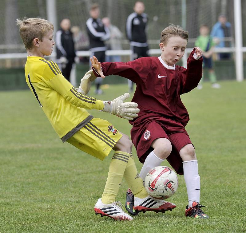 Jedenáctiletí fotbalisté bojovali ve Fr. Lázních