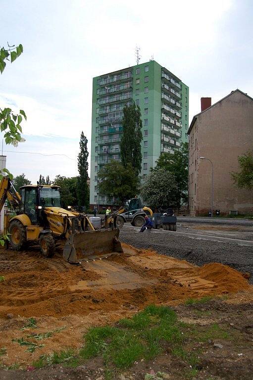 Rekonstrukce Palackého ulice v Chebu