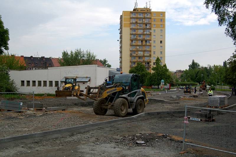 Rekonstrukce Palackého ulice v Chebu