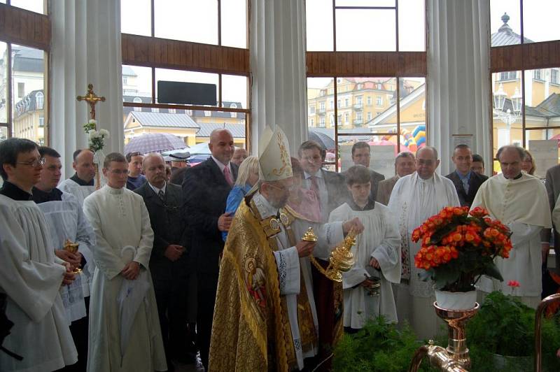 Slavnostní zahájení letní lázeňské sezóny ve Františkových Lázních v roce 2008