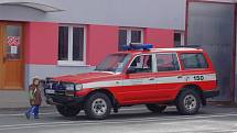 Den požární bezpečnosti na chebské hasičské stanici