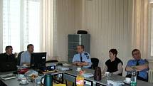 Chebští policisté předávali své zkušenosti svým litvínovským kolegům