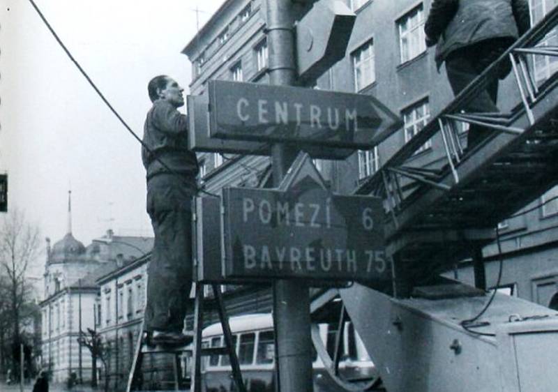 Historické fotografie z Chebu.