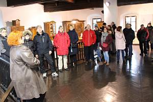 Letos poprvé mohli zájemci navštívit hrad Seeberg nedaleko Františkových Lázní i o vánočních svátcích.