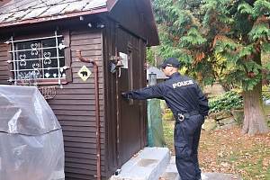 V rámci bezpečnostní akce kontrolovali policisté chaty na Chebsku a Sokolovsku.