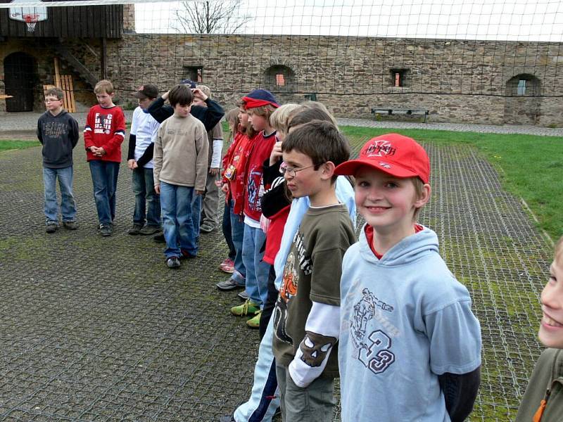 Pobyt ašských dětí na hradě Hohenberg v Německu