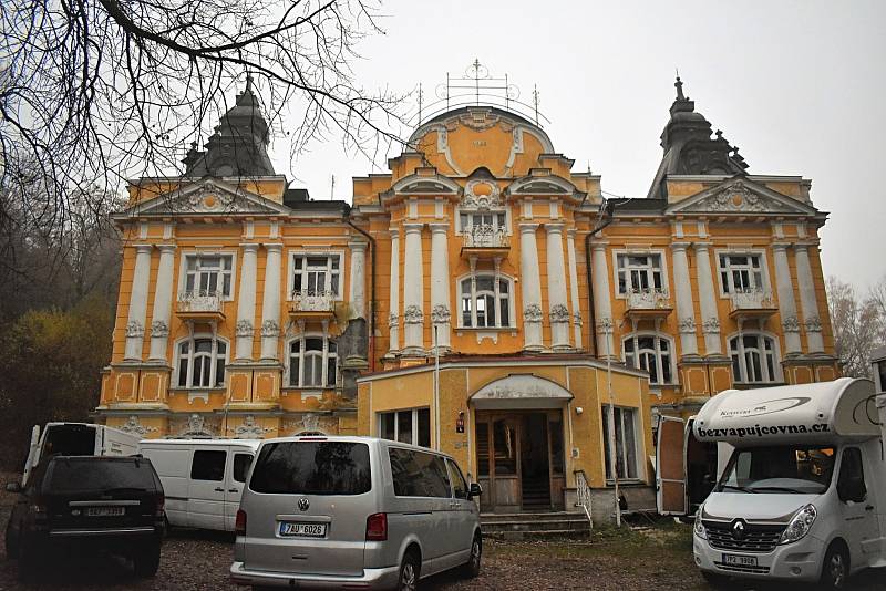 Miramonte v Mariánských Lázních a natáčení klipu.