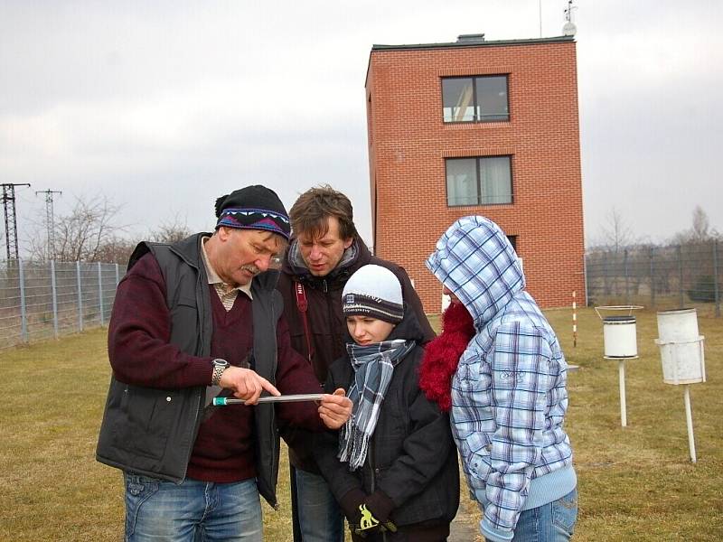 Meteorologická stanice v Chebu se o víkendu otevřela pro veřejnost. 