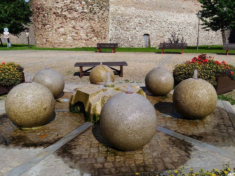 Hrad a město Hohenberg se nachází jen pár kilometrů od česko - německých hranic.