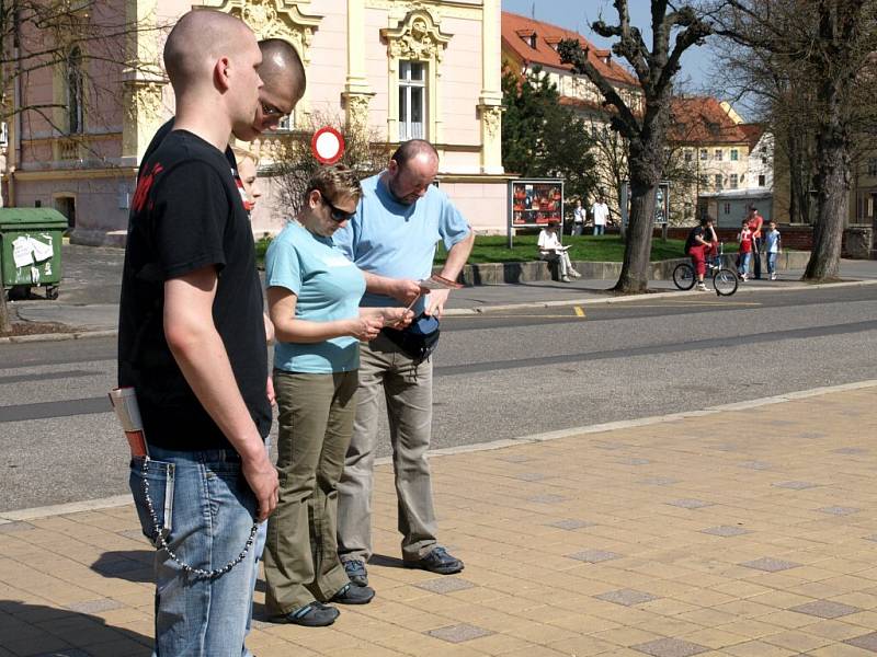 Shromáždění Dělnické strany v Chebu