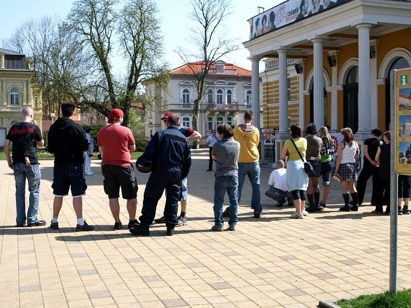 Shromáždění Dělnické strany v Chebu