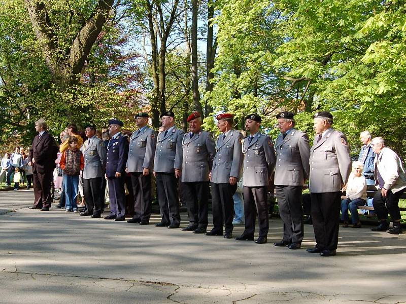 Oslavy osvobození v Chebu.