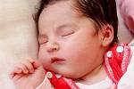 ŠARLOTA MIKULÁŠKOVÁ se narodila v neděli 3. května v 4.47 hodin. Na svět přišla s váhou 3 650 gramů a mírou 50 centimetrů. Maminka Nataša a tatínek Radek se těší z malé Šarlotky doma v Aši.