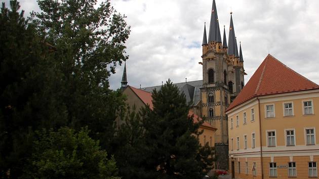 Chebské věže v pondělí 21. července odpoledne