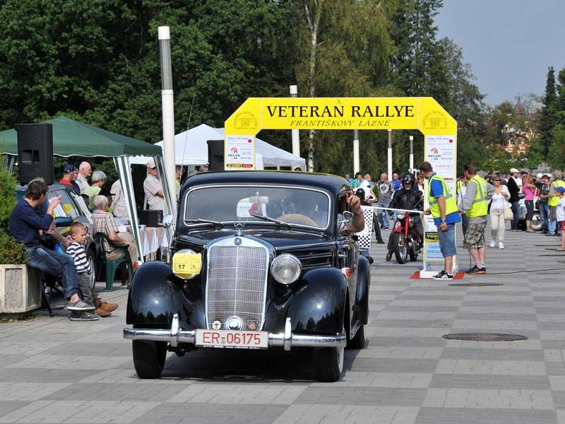 Veteran rallye Františkovy Lázně