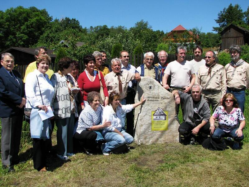 Oslava 40 let skautského střediska Dýmka v Habartově
