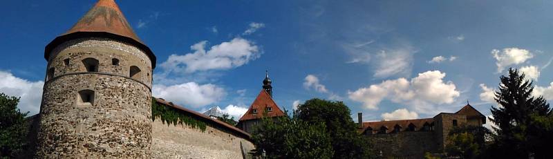 Hrad a město Hohenberg se nachází jen pár kilometrů od česko - německých hranic.