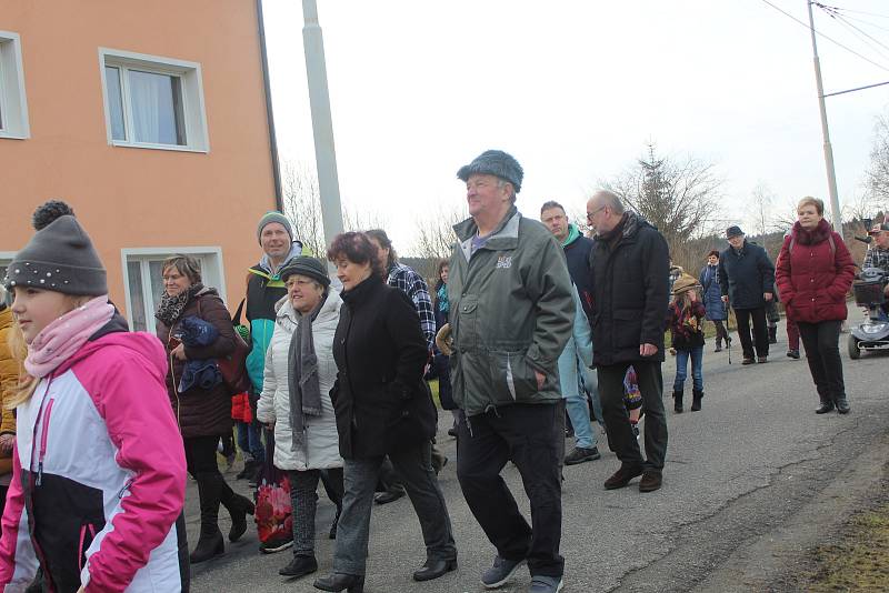 Masopust ve Velké Hleďsebi.