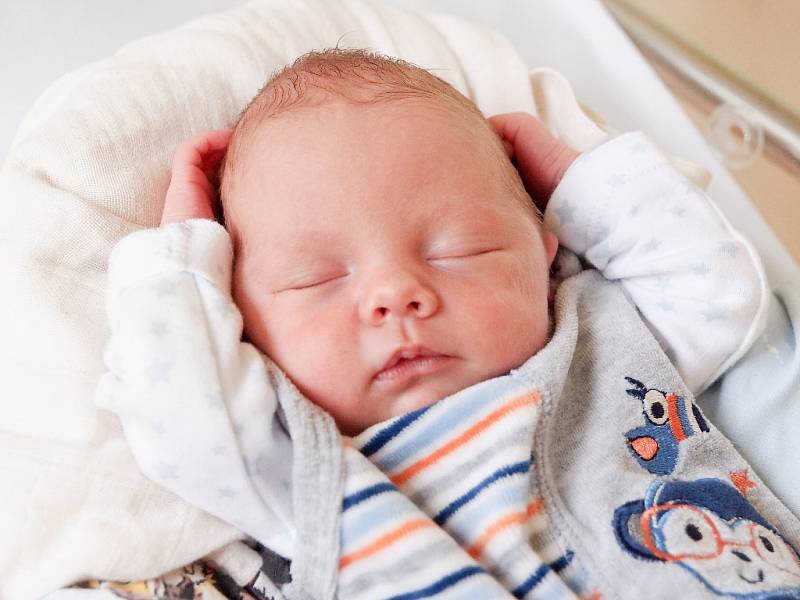 BEDŘICH DARDA se narodil v chebské porodnici ve středu 10. Června v 1.27 hodin. Při narození vážil 2 850 gramů a měřil 47 centimetrů. Maminka Ivana a tatínek Bedřich se radují z malého Bedříška doma v Nejdku.