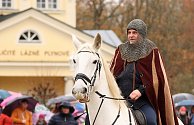 Martin na bílém koni zahájil přípitkem zimní sezónu ve Františkových Lázních