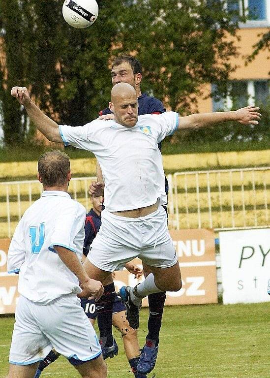 Fotbalové utkání Union Cheb - Slavia Praha B