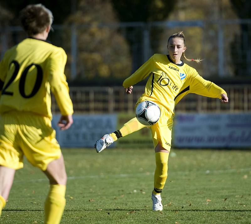 Fotbalistky Hvězdy Cheb nastřílely pět gólů