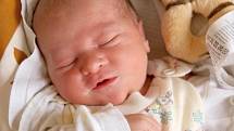 ADAM KOVÁČ se narodil v neděli 26. října v 13.47 hodin. Při narození vážil 2 870 gramů a měřil 49 centimetrů. Z malého Adámka se těší doma v Chebu maminka Eva spolu s tatínkem Markem.