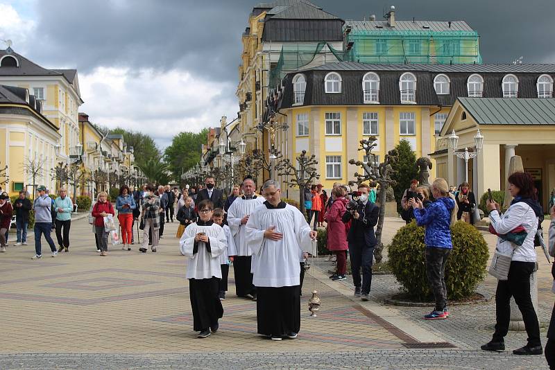 Zahájení lázeňské sezony ve Františkových Lázních.