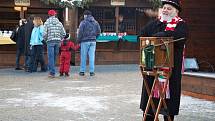 Tradiční vánoční trh v Chebu.