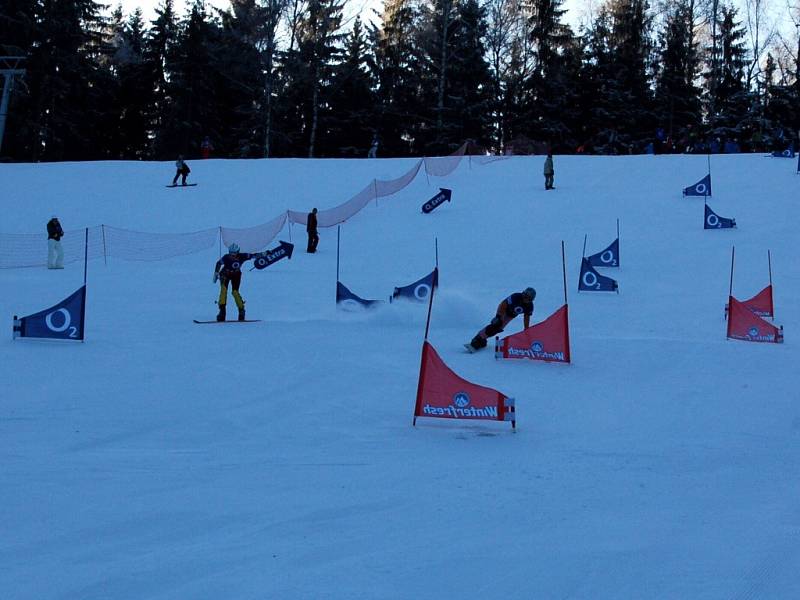 Evropský pohár ve snowboardingu v Mariánských Lázních