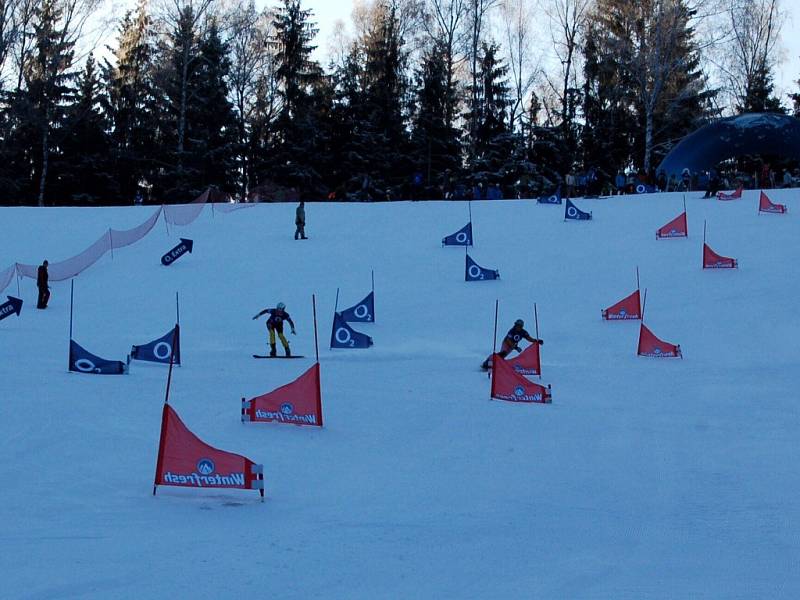 Evropský pohár ve snowboardingu v Mariánských Lázních