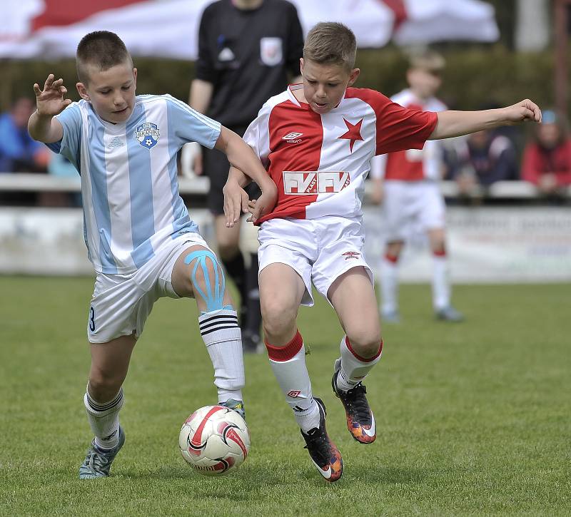 Jedenáctiletí fotbalisté bojovali ve Fr. Lázních