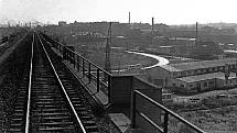 Takhle vypadalo chebské nádraží v 60. letech minulého století.