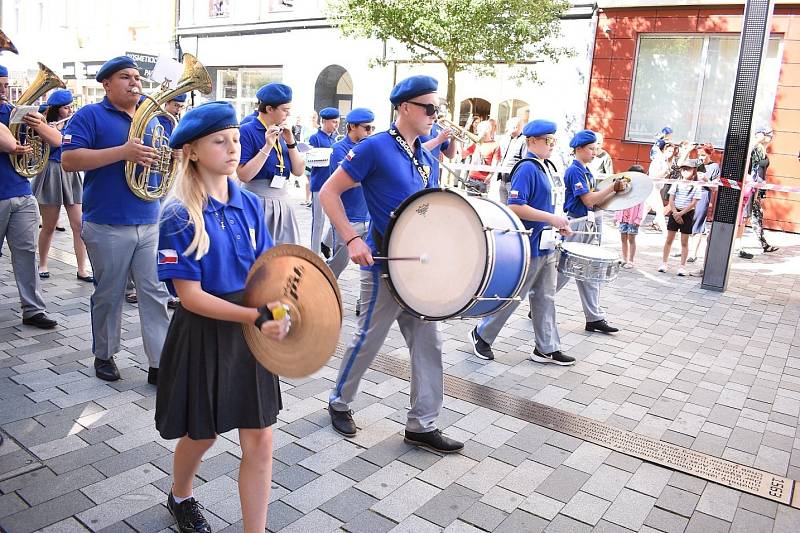 Mezinárodní festival dechových orchestrů se v Chebu konal po čtyřech letech.