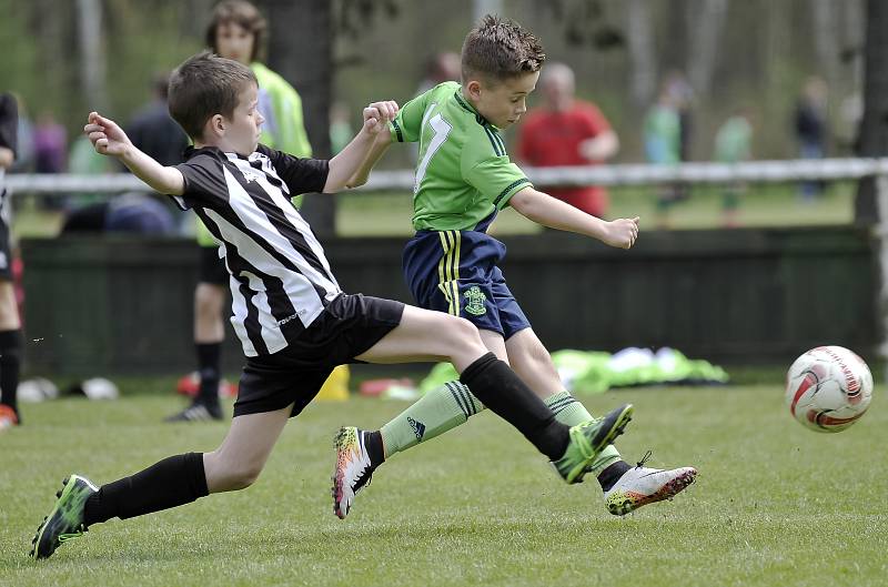 Jedenáctiletí fotbalisté bojovali ve Fr. Lázních