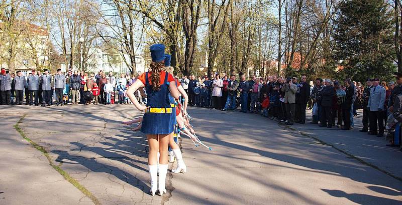 Oslavy osvobození v Chebu. 