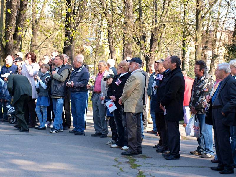 Oslavy osvobození v Chebu. 