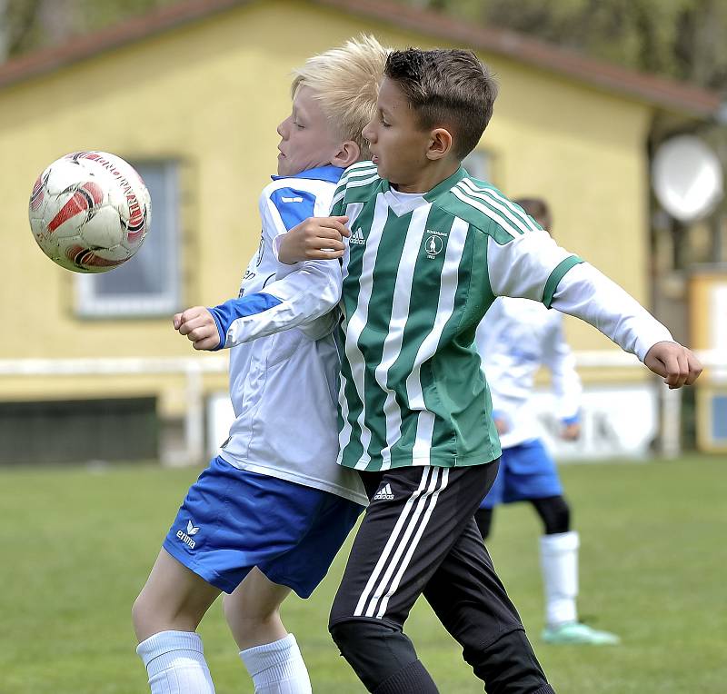 Jedenáctiletí fotbalisté bojovali ve Fr. Lázních