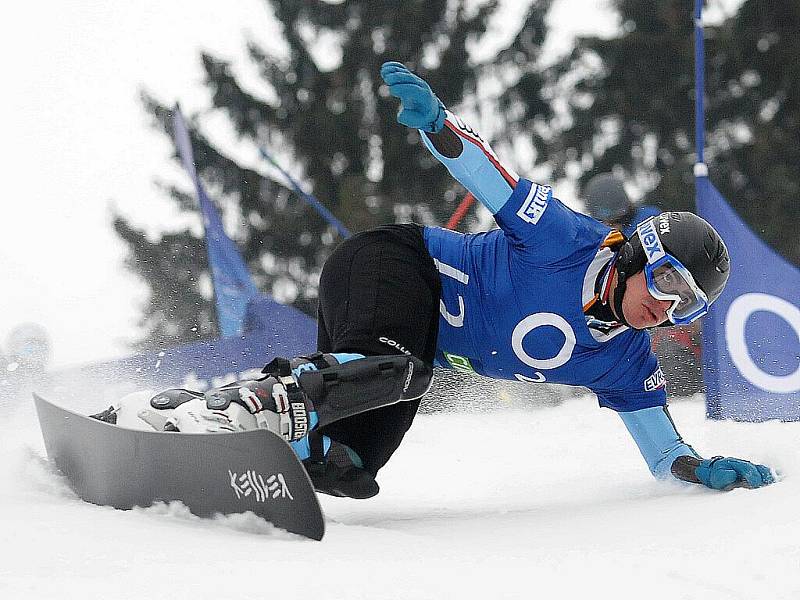 O2 Evropský pohár v paralelním slalomu na snowboardu v Mariánských Lázních