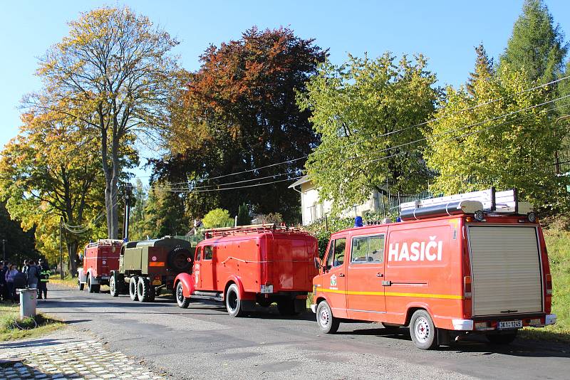 Hasiči v Krásně oslavili 150. narozeniny.