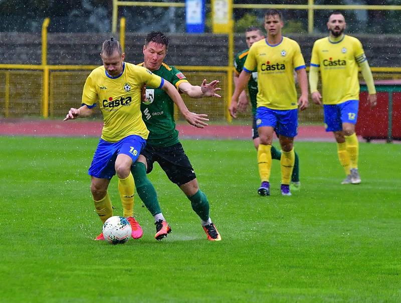 Sokolov dosáhl ve Fortuna ČFL A na premiérové body, udolal Písek 2:1.