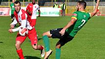 Ve šlágr Fortuna ČFL remizoval Baník Sokolov v krajském derby s karlovarskou Slavií 1:1.