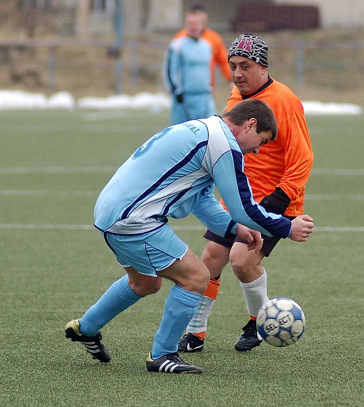 Bečov uhrál v Drahovicích remízu 3:3 s týmem Dvorů.