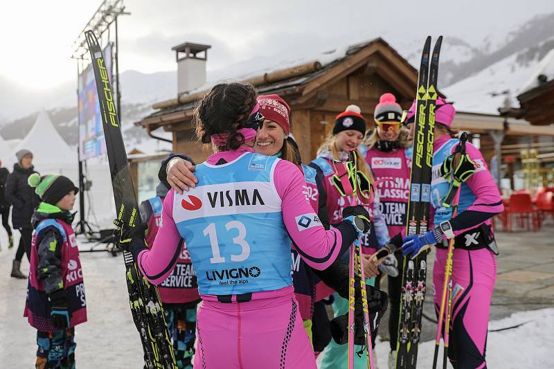 Páté místo si připsali v úvodním závodě v rámci prestižního Visma Ski Classic laufaři  eD system Bauer Teamu. Foto:  eD system Bauer Team