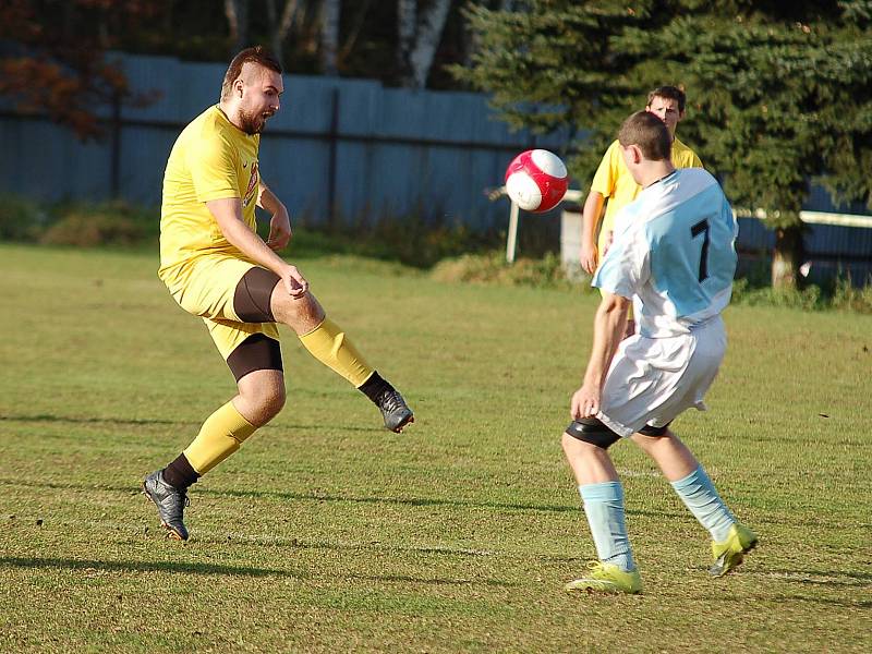 Duel Sedlece B a Slavie Junior zůstal nedohrán.