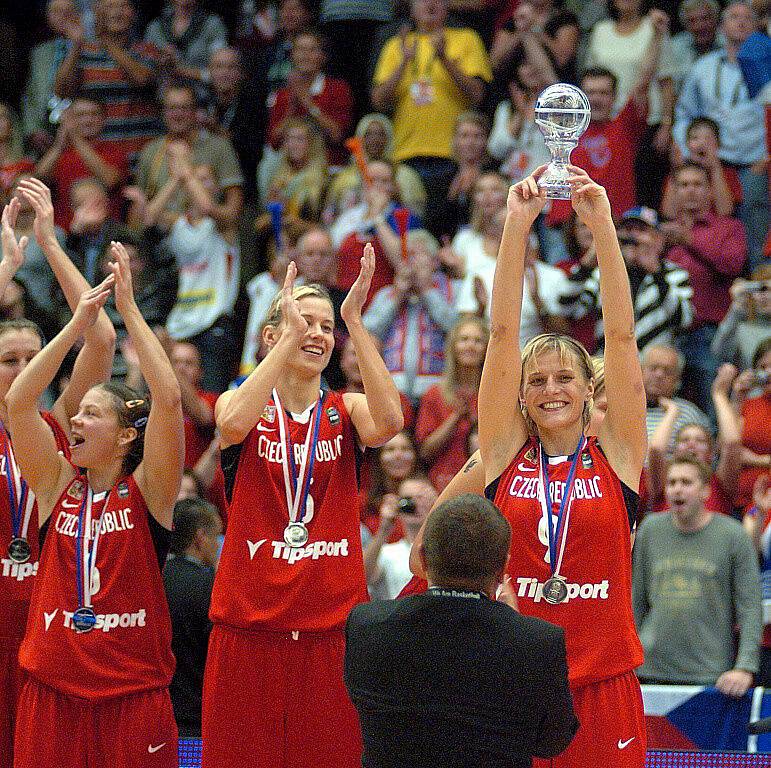 České basketbalistky získaly stříbrné medaile