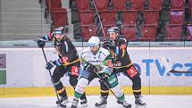 Utkání 4. kola skupiny o udržení hokejové Tipsport extraligy HC Energie Karlovy Vary - HC Verva Litvínov