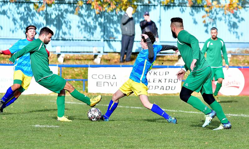 Březová rozhodla o výhře nad Dalovicemi v nastaveném čase, vyhrála 3:2.