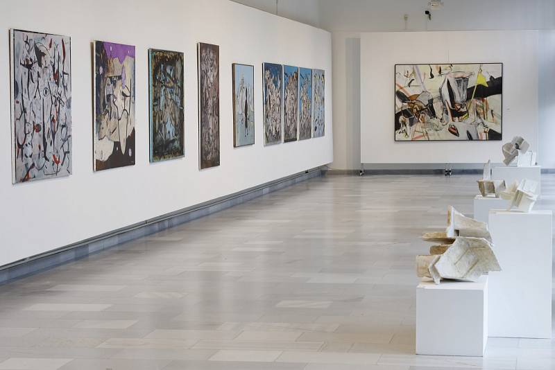 V karlovarské galerii jsou díla Petra Pavlíka.